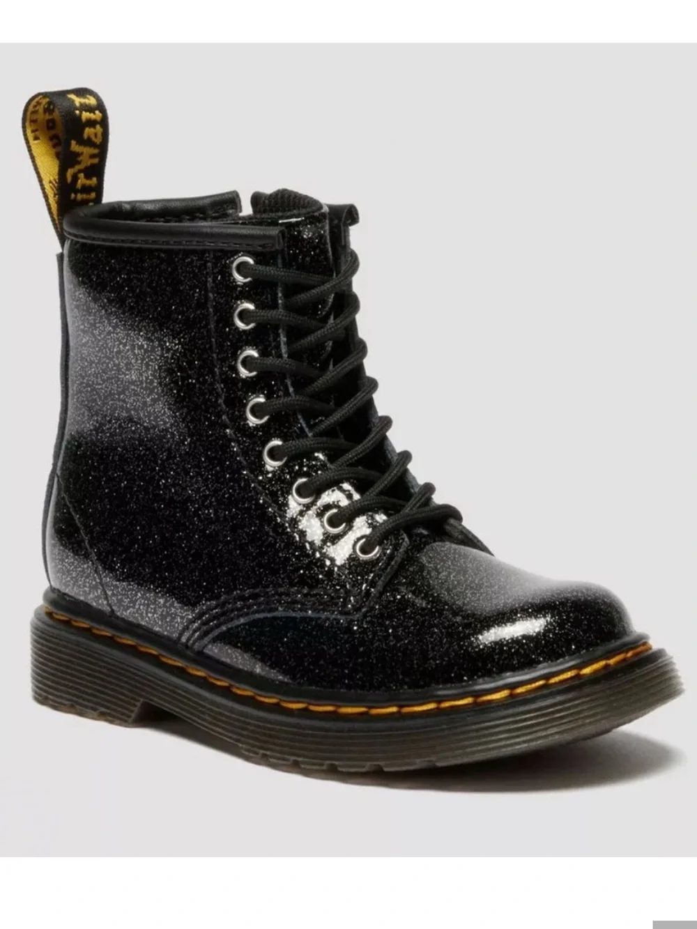 Dr. Martens 1460 Glitter Toddler Ankle Boots